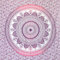 MOMOMUS Telo Mare Grande Antisabbia - Design Mandala - Ideale come Pareo, Telo Mare da Spiaggia Grande a Prova di Sabbia o Telo da Spiaggia Antisabbia XXL - Fucsia, 210x230 cm