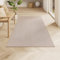 SONGMICS HOME Outdoor Teppich, 80 x 150 cm, Wohnzimmerteppich, Läufer, maschinenwaschbar, rutschfest, Jute-Optik, für Flur, Terrasse, Balkon, Küche, Schlafzimmer, Esszimmer, Kamelbraun TAR097K01