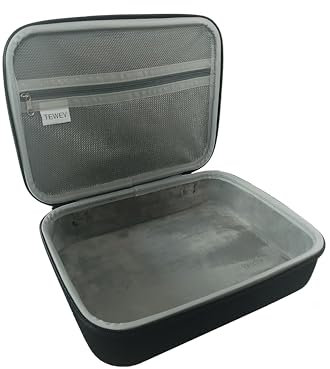 TEWEV Étui de Rangement pour Appareil Photo avec Batteries et Cartes Mémoire, Étui Rigide pour Le Rangement de GoPro, Casque VR, Drone, Mini Projecteur, Tondeuse à Cheveux et Barbes