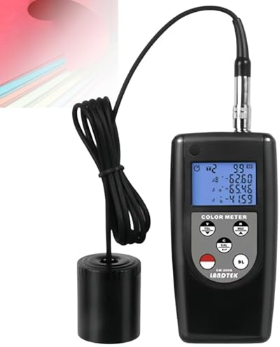 HöGre Noggrannhet Colorimeter, FäRgskillnadstestare FäRgmäTare, Med 99 Set Dataminneskapacitet, For Textilpapper FöR FäRgkontroll