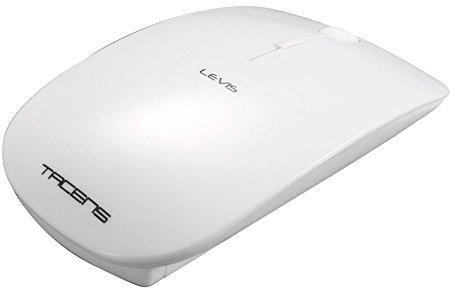 Tacens Levis Mouse Wireless, 2.4 G, Bianco
