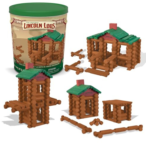 Lincoln Logs 100th Anniversary Tin