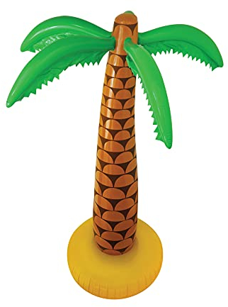 HENBRANDT Inflatable Palm Tree 90cm Small Tropical Palm Tree