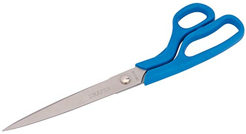Draper Expert 300mm Wallpaper Scissors | Stainless Steel Shears | 125mm Cutting Length Tool | Professional Heavy Duty Cutting | ABS Plastic Handle | 85662