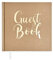 Plantvibes Libro degli Ospiti per Feste di Matrimonio, Battesimo o Compleanno, 72 Pagine, Copertina Rigida, Carta di Alta qualità, Vintage Guestbook Ideale Come Libro dei visitatori