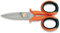 Beta 1128BMX - Forbici per elettricisti lame diritte in acciaio inossidabile con microdentatura