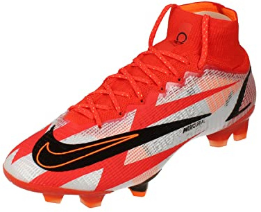 NIKE Superfly 8 Elite Cr7 Football Shoes Chile Red/Black-Ghost-Total Or 12