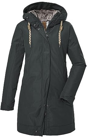 G.I.G.A. DX Damen Winterparka/Funktionsparka mit Kapuze GW 13 WMN PRK, dunkel blaugrün, 44, 39836-000