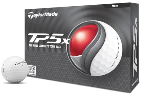 TaylorMade Golf 2024 TP5X Golf Balls ONE Dozen
