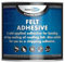 Bond It Black Felt Adhesive Roofing Felt Tools DIT Building Trade Bitumen Range Primer Paint Trowel Mastic Felt Adhesive Roof Leak UK (1L)