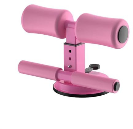 Uxsiya Adjustable Sit Up Assistant Device for Home Fitness, Abdominal Muscle Training with Suction Cup Parallel Bars ()
