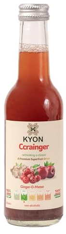 Ccrainger (pronounced Crainjer) - Ginger + Cranberry + Apple + Lemon 250ml Grab 'n’ Go Glass Bottle in Pack of 12