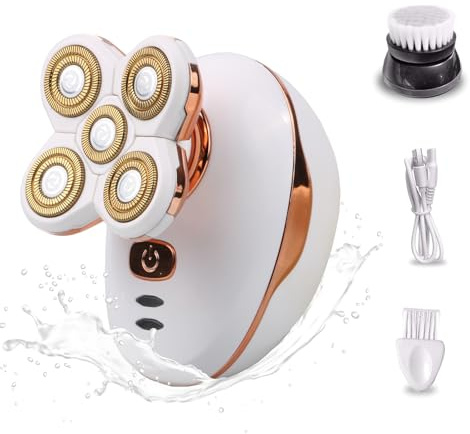 Lady Shavers for Women, Electric Woman Hair Remover, 2-in-1 Bikini Trimmer Painless Hair Removal Ladies Razors for Leg Arm Underarm Body Gift for Women