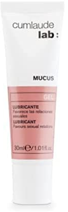Cumlaude Lab Mucus - Gel Lubricante Íntimo, Hidratante y de Base Acuosa con Ácido Hialurónico y Ácido Láctico - 30 ml