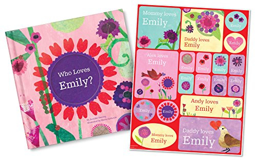 Who Loves Me? - Personalized Children's Story - I See Me! (Pink Hardcover Story with Stickers)