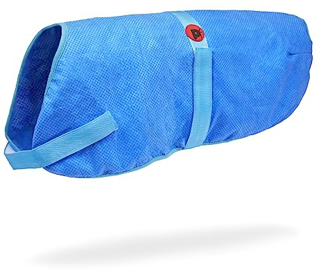 Petface Cooling Summer Dog Coat, 60 cm, Blue