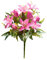 Mokylor 15 Pollici Fiori Artificiali per Cimitero per Tombe, Gigli e Tulipani Artificiali Bouquet Fiori Commemorativi per Tombe Fiori Finti per Tombe Sacrificali per la Decorazione di Lapidi di(#1)