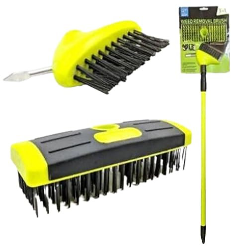 Strumento per la rimozione del muschio, strumento per rimuovere le fessure del muschio, diserbante manuale multifunzionale per giardino, patio,