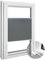 Home-Vision Kassettenplissee ohne Bohren zum Kleben, nach Maß, 23 Farben, Alu-Gehäuse mit Schienen, Sonnenschutz für Fenster, Höhe 50–149 cm, Breite 25–120 cm