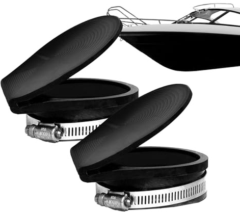 Marine Avgasskydd | Båttavlopp Ventilationskåpa, Yacht Fläkthålsgaller, Lämplig för Yacht Parkering Motorbåt Pier