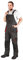 REIS Foreco-B_Sbp62 Foreco Salopette de protection Noir/orange Taille 62