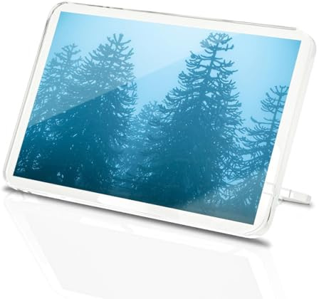 Classic Rectangle Magnet with Stand - Monkey Puzzle Trees Winter Fog - Fridge Locker Office Whiteboard Toolbox #51477