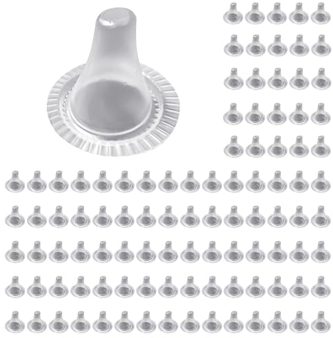 YSDYY Braun - 100 tappi protettivi per termometro auricolare, tappi di ricambio per termometro auricolare digitale, tappi protettivi universali