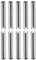 DTGN M2 x 25mm(DxL) Scanalato Molla Perno - 20pz - Ottimo per Casa Macchina Fissaggio - 304 Inox Acciaio Molla Tassello Tensione Rotolo Perno - Argento
