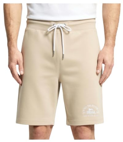 Lonsdale Bermuda Homme Short - Short Homme court en coton, 26091 Natural, XL