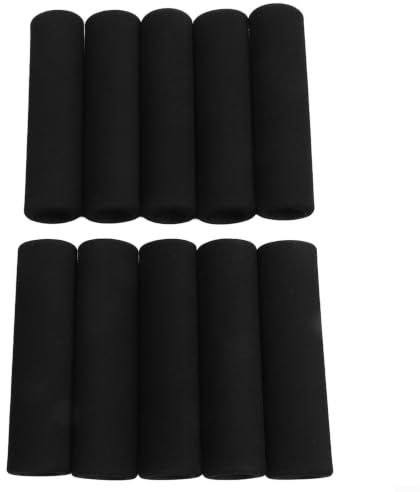 Fundas de agarre de esponja para equipos de fitness, 10 piezas, adecuadas para tubos de 22 mm de diámetro, fundas antideslizantes de espuma para máquinas de ejercicio