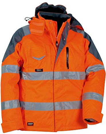 Cofra V017-0-01.Z64 Polsterjacke Rescue, Größe 64, orange