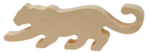 CORVUS 600704 träfigur panter, träfärg
