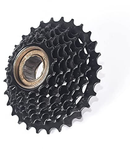eBikeling 7 Speed Freewheel Bike Sprocket - Premium 14-28 Bicycle Sprocket for Smooth Gear Shifts - Essential Bike Components & Parts, Compatible with 7 Speed Freewheel Systems