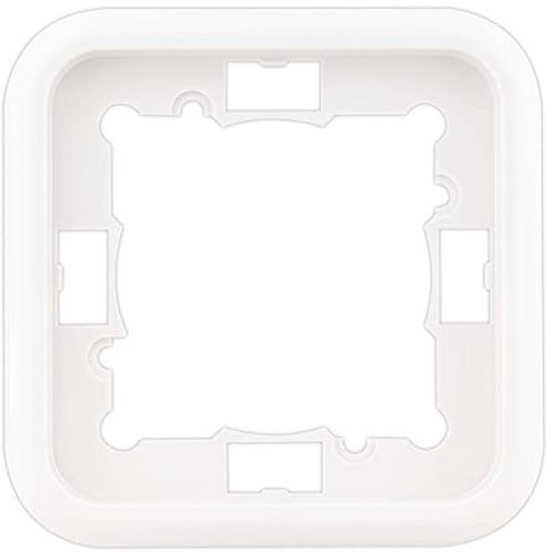 REV 0216810104 Vario, 1-fach Rahmen Steckdose, Rahmen Lichtschalter etc., weiss