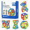 Magnetische Bausteine Spielzeug für 3 4 5 6 7 8 Jahre alte Jungen Mädchen Kinder Kleinkinder MINT-Lernspielzeug Vorschule Kreativgeschenk, 36 Magnetblöcke als Set in Geschenk-Box
