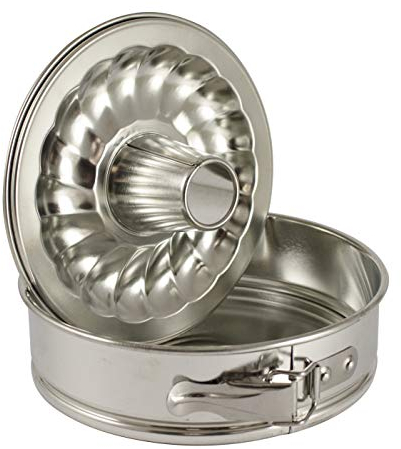 ZENKER Mini tortiera apribile a 2 fondi Ø15cm in Acciaio stagnato (colore: argento), quantità: 1 pezzo.