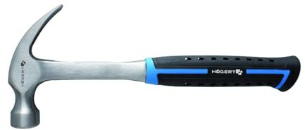 Hogert HT3B035 - Martillo de carpintero (450 g)