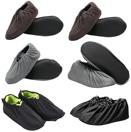 HJYDGJ 12 Copriscarpe Casa ospiti Copriscarpe Silicone Pioggia Copriscarpe Impermeabile Copriscarpe Silicone Impermeabili Copriscarpe in Silicone Impermeabili Pattine per Casa Calzari Monouso