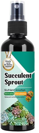 Wonsfuleu Fertilizzante per Cactus - Spray Potenziatore Di Germogli Per Piante Grasse | Spray 100ml A Rilascio Lento Per Crescita Propagazione Piante D'Appartamento Giardinaggio Indoor
