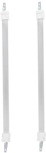 LOLIPPYY 2 Pezzi Tubo Riscaldante di Ricambio per Riscaldatore Elettrico, Quarzo e Ceramico, Riscaldamento Uniforme, Compatibile Riscaldatore da Patio