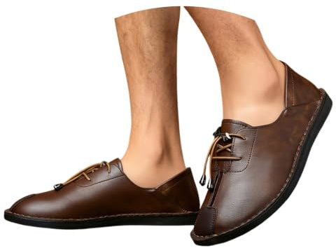 LXGKEKSKG Elegantes Zapatos Casuales sin Cordones para Conducir a Diario y Ocasiones Festivas diseño con Correas Plana Antideslizante Ideal para Verano y otoño