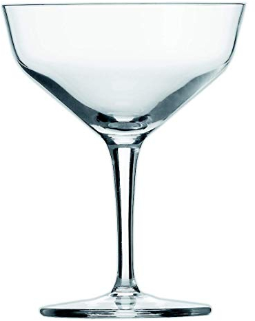 Schott Zwiesel 115839 Basic Bar Selection 6-teiliges Martiniglas Contemporary Set, Kristall, farblos, 10.2 cm, 6 Einheiten