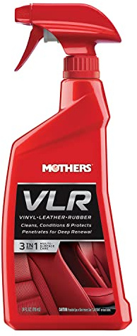 Mothers VLR Vinyl-Leather-Rubber Care, 24 oz. — Cleans, Conditions & Protects In One Step – pH Balanced Formula with Neatsfoot Oil & Lanolin To Protect Against Drying, Fading & Cracking (06524)