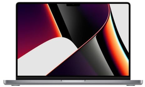 Apple MacBook Pro 2021 avec puce M1 Pro avec CPU 8 cœurs et GPU 14 cœurs (14 pouces, 16 Go de RAM, 512 Go SSD Stockage) (AZERTY Français) Gris Sidéral (Reconditionné)