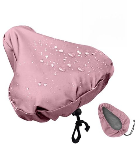 TSUOUKL 1pc Sattelschutz Wasserdicht Fahrrad Elastische Wasserfeste Fahrradsattel Schutzhülle,Reißfester Überzug für Wind und Wetter, Passend für den Meisten Fahrradsattel wie Rennrad, Damenrad