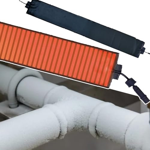 Cavo Riscaldante In Grafene Per Grondaie Del Tetto Per Lo Scioglimento Della Neve, Nastro Riscaldante Elettrico Antighiaccio Per Tetti Da 60 W/100 W/120 W, Impermeabile Ipx7,12cmX180cm-220V