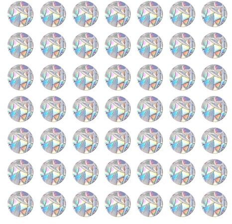 144 Stück Anti-Kollision Prisma Fenster Aufkleber Aufkleber für Vogelschläge, verhindern Glaskollisionen, stoppen Vögel fliegen in Fenster, kreisförmig