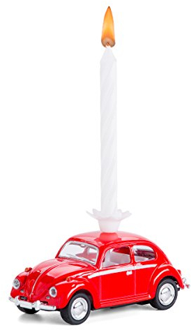 corpus delicti :: Kerze auf Rädern – kompatibel mit VW Käfer (rot) (20.5Kr)