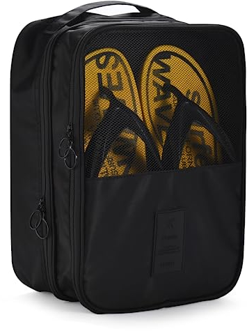 Tranquil Beauty Schuh-Reisebeutel - 2 Paar Schuhe - Reise Gadgets Schuhorganizer - Reiseschuhbeutel - Leicht zu tragen Schuhtasche - Reisezubehör für Männer und Frauen - Set of 1