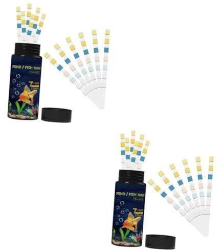SOLUSTRE 100stücke Wasser-teststreifen Für Aquarien Wassertest-kit Für Schwimmbad Und Teichwasser Präzise Wasserqualitätstests Für Fische Und Pflanzen